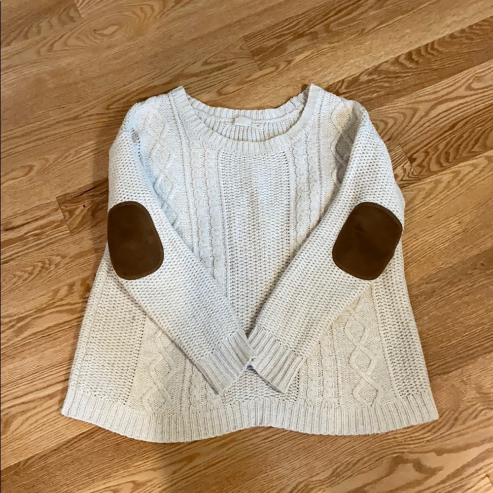 Urban Outfitters knit sweater with elbow patches